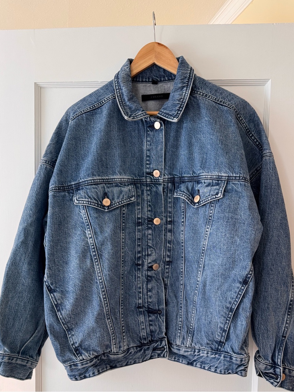 J Brand oversized denim jacket